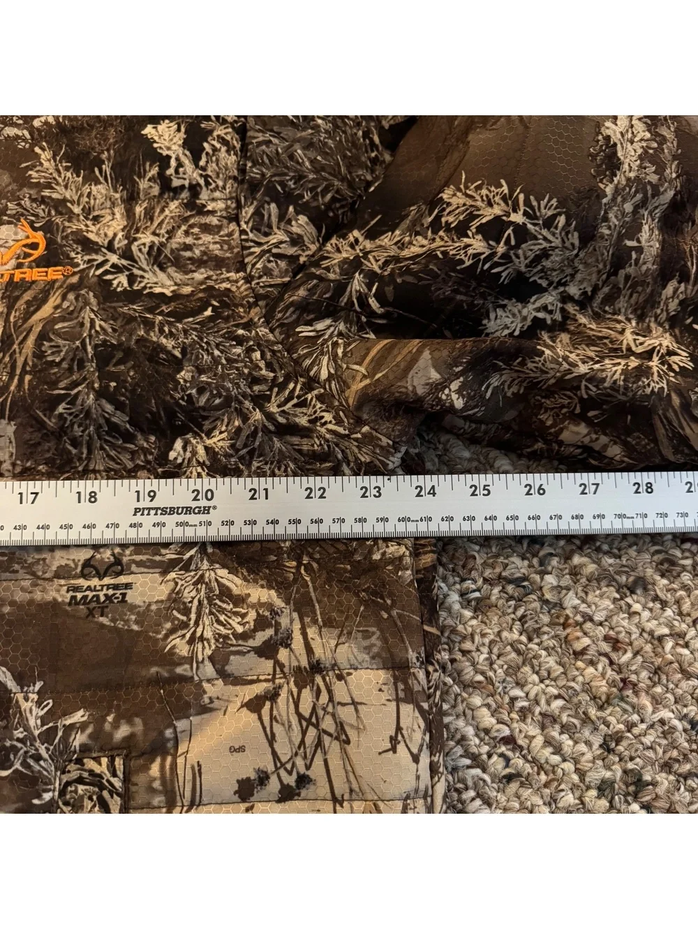 Realtree Edge Camo Insulated Full-Zip Hunting Jacket Size Large